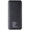 ZGear (10,000mAh) Slim Power Bank with Dual Charging Ports - Black