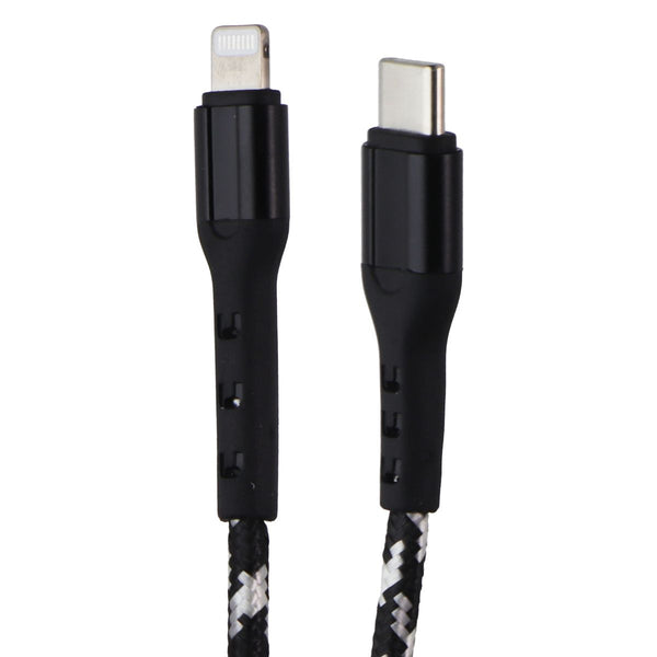 ZGEAR 10FT USB-C to Lightning 8-pin Braided Cable - Black / Silver