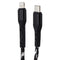 ZGEAR 10FT USB-C to Lightning 8-pin Braided Cable - Black / Silver