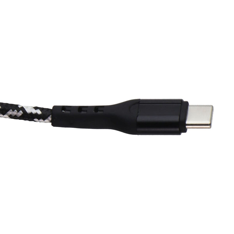 ZGEAR 10FT USB-C to Lightning 8-pin Braided Cable - Black / Silver