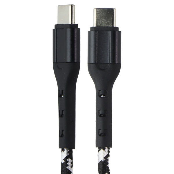 ZGEAR 10FT USB-C to USB-C Braided Cable - Black / Silver