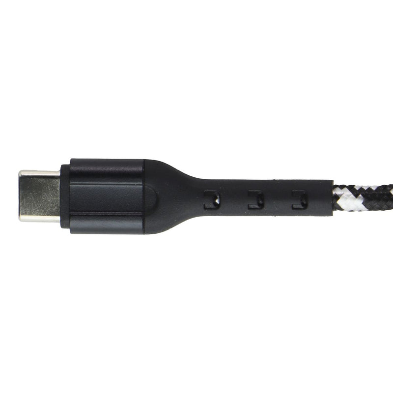 ZGEAR 10FT USB-C to USB-C Braided Cable - Black / Silver