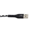 ZGEAR 10FT USB-A to Lightning 8-pin Braided Cable - Black / Silver