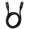 ZipKord (3-ft) USB-C to USB-C Sync & Charge Cable - Black