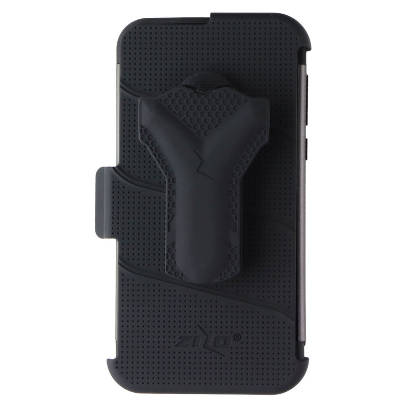 ZIZO Bolt Series Case and Holster for Motorola Moto G7 Play - Gray/Black