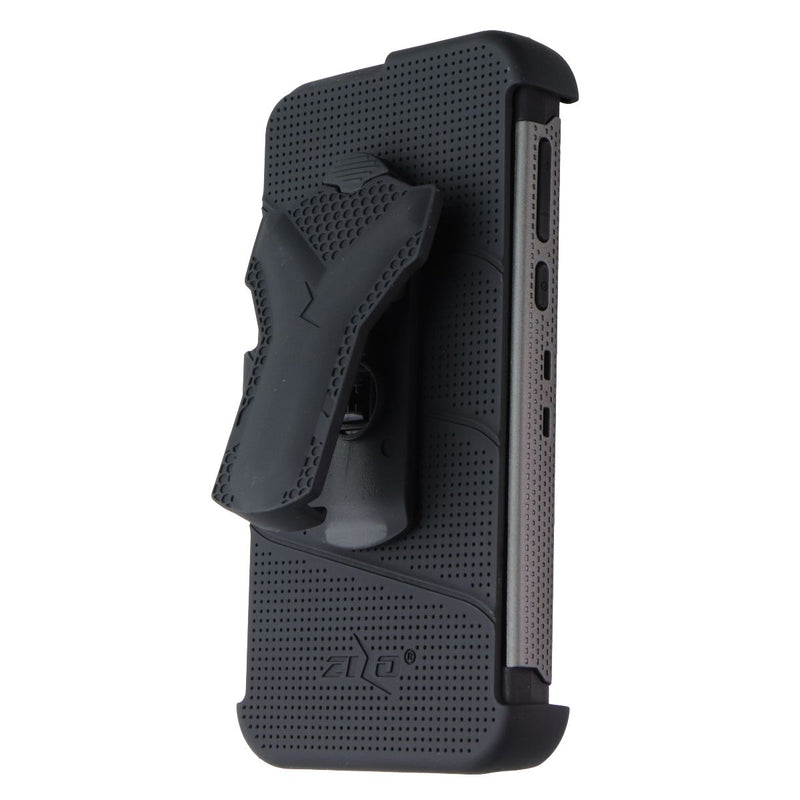 ZIZO Bolt Series Case and Holster for Motorola Moto G7 Play - Gray/Black