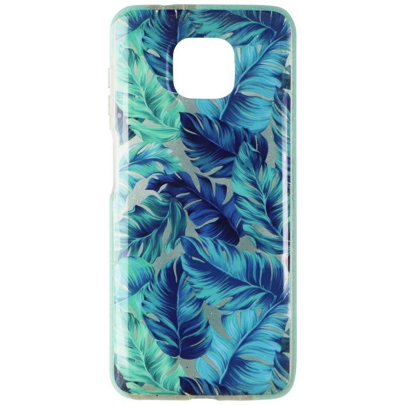 Zizo Divine Series Case for Moto G Power 2021 - Tropical Green/Blue