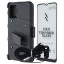 ZIZO Bolt Series Case / Holster / Glass for Samsung Galaxy A02s - Black