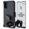ZIZO Bolt Series Case / Holster / Glass for Samsung Galaxy A02s - Black
