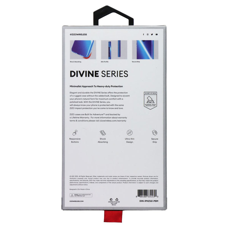 Zizo Divine Series Case for Apple iPhone 13 - Blue/Glitter