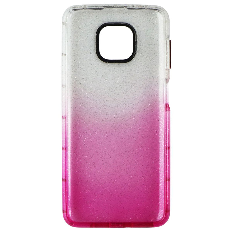 Zizo Surge Series Case for Motorola Moto G Power 2021 - Pink Glitter Fade/Clear