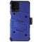 ZIZO Bolt Series Case / Holster / Glass for Samsung Galaxy A12 - Blue