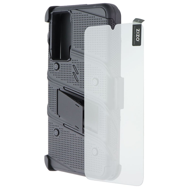 ZIZO Bolt Bundle Case/Holster/Tempered Glass for Samsung Galaxy A15 5G - Black