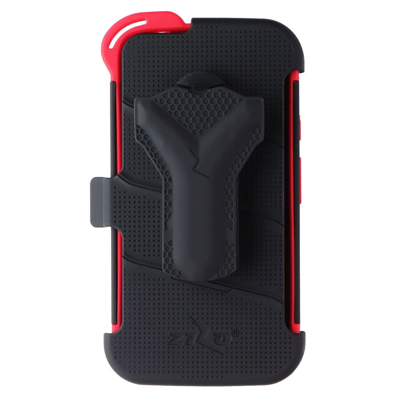 ZIZO Bolt Series Case / Holster / Glass for Motorola Moto G4 Play - Black/Red