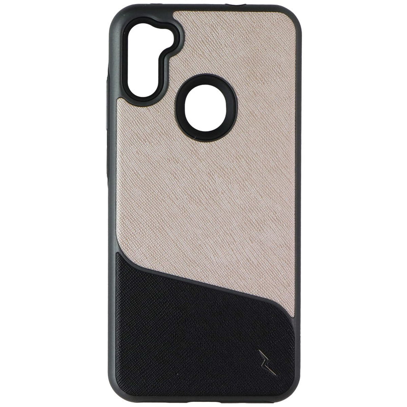 ZIZO Division Series Case for Samsung Galaxy A11 - Saffiano Blush (Black/Pink)