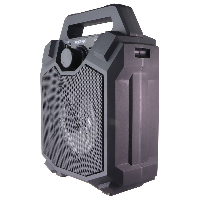 ZIZO ROKR GO Series Portable LED Bluetooth Speaker - Black (SPK-RKGO-BLK)