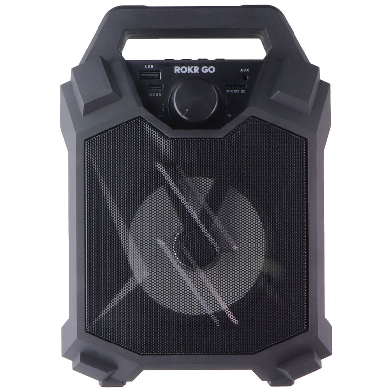 ZIZO ROKR GO Series Portable LED Bluetooth Speaker - Black (SPK-RKGO-BLK)