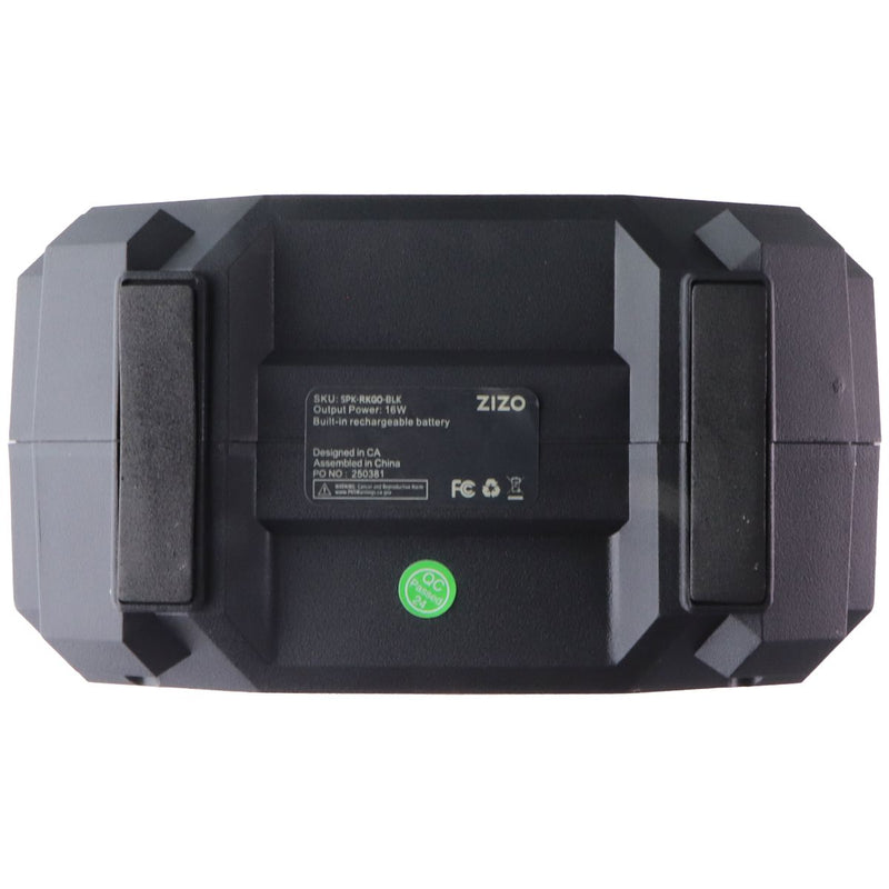 ZIZO ROKR GO Series Portable LED Bluetooth Speaker - Black (SPK-RKGO-BLK)