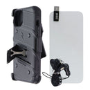 ZIZO Bolt Bundle with Case/Holster/Tempered Glass for Apple iPhone 15 - Black