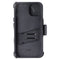 ZIZO Bolt Bundle with Case/Holster/Tempered Glass for Apple iPhone 15 - Black