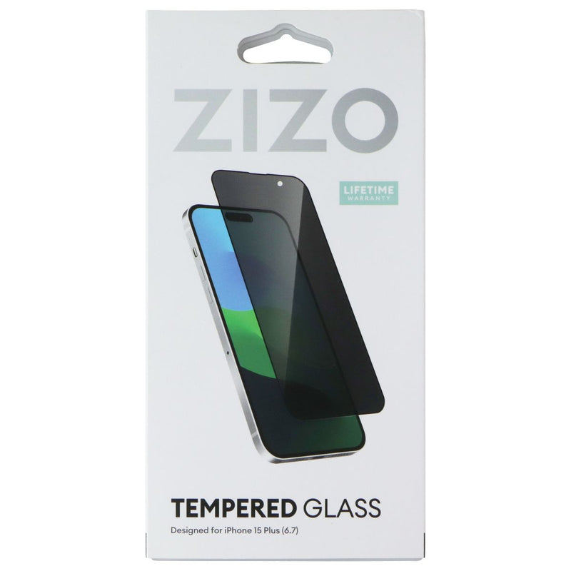 ZIZO Tempered Glass Screen Protector for Apple iPhone 15 Plus - Privacy
