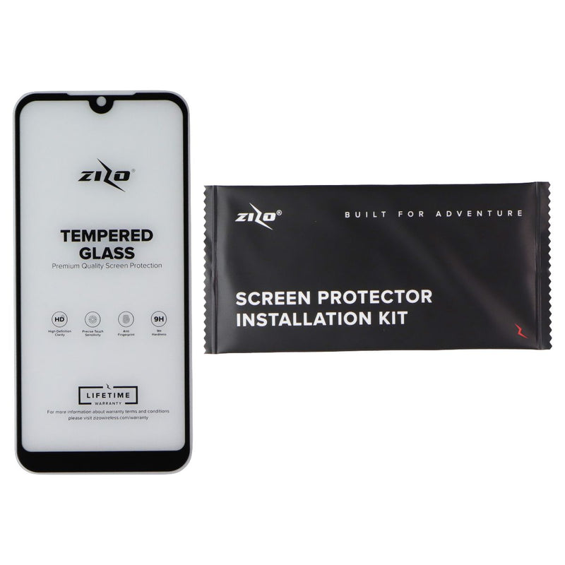 Zizo Bolt Series Case / Glass / Holster for LG Fortune 3/LG Aristo 5 - Red/Black