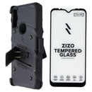 Zizo Bolt Series Case and Holster for Motorola Moto E (2020) - Black
