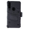 Zizo Bolt Series Case and Holster for Motorola Moto E (2020) - Black