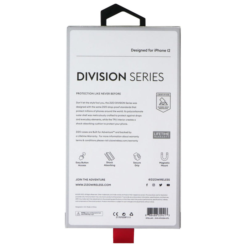 ZIZO Division Series Case for Apple iPhone 12 Mini - Stellar Black