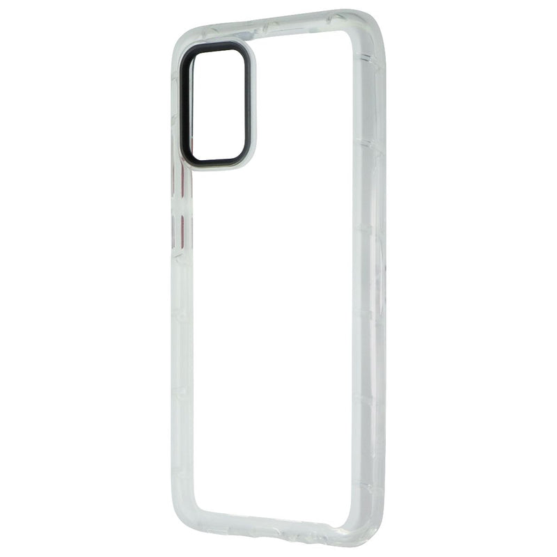 Zizo Surge Series Case w/ Customizable Buttons for Samsung Galaxy A02s - Clear