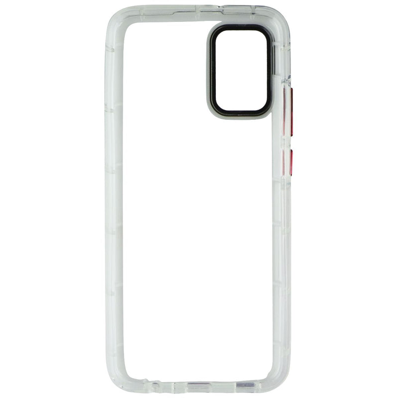 Zizo Surge Series Case w/ Customizable Buttons for Samsung Galaxy A02s - Clear