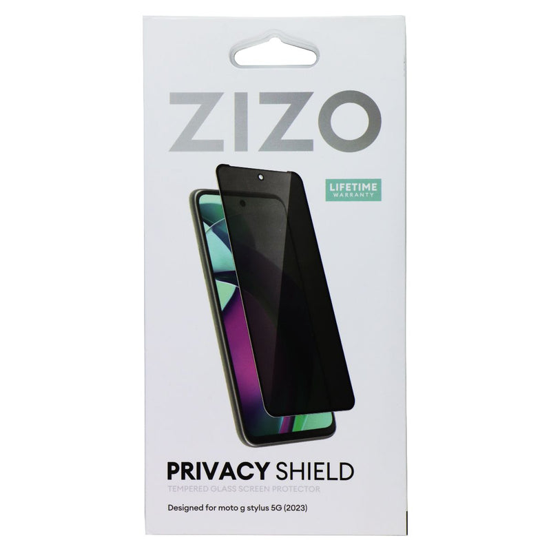 ZIZO Tempered Glass Screen Protector for Moto G Stylus 5G (2023) - Privacy