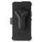 Zizo Bolt Series Case & Holster with Tempered Glass for Moto E6 - All Black