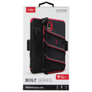 ZIZO Bolt Series Case / Holster / Glass for Samsung Galaxy A10e - Black / Red