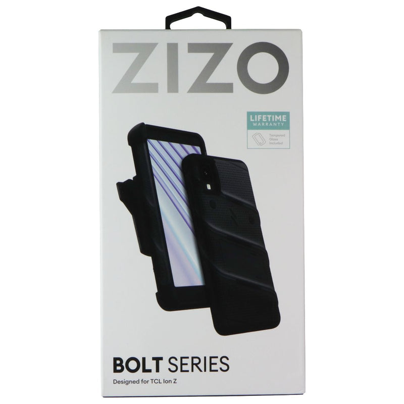 ZIZO Bolt Series Case / Screen / Holster for TCL Ion Z - Black