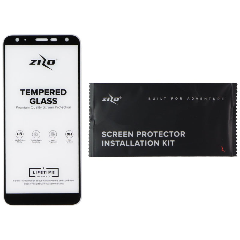 Zizo Bolt Series Case / Glass / Holster for LG Harmony 3 / K40 / Solo - Blue