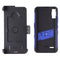 Zizo Bolt Series Case and Holster for LG Fortune 4 / LG K22 - Blue