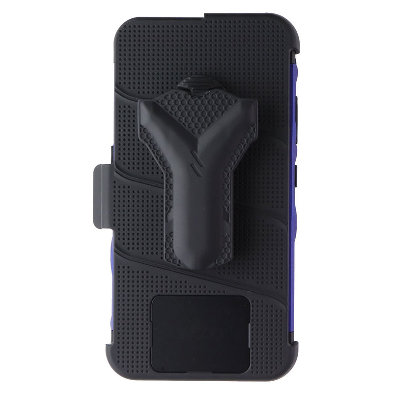 Zizo Bolt Series Case and Holster for LG Fortune 4 / LG K22 - Blue
