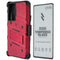 Zizo Bolt Series Case and Holster for Samsung Galaxy A53 5G - Red/Black