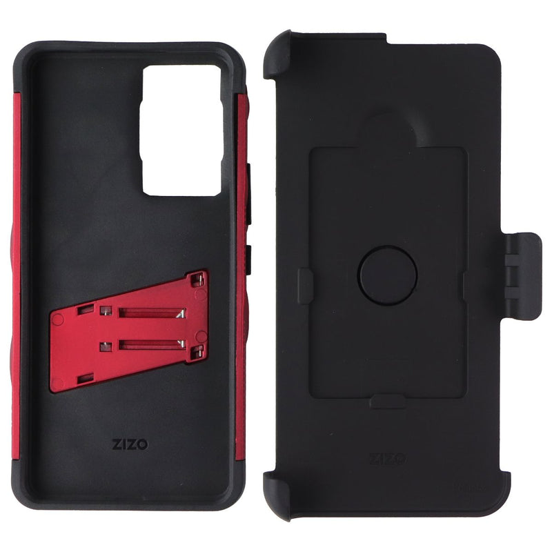 Zizo Bolt Series Case and Holster for Samsung Galaxy A53 5G - Red/Black