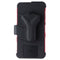Zizo Bolt Series Case and Holster for Motorola Moto E (2020) - Red/Black