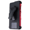 Zizo Bolt Series Case and Holster for Motorola Moto E (2020) - Red/Black