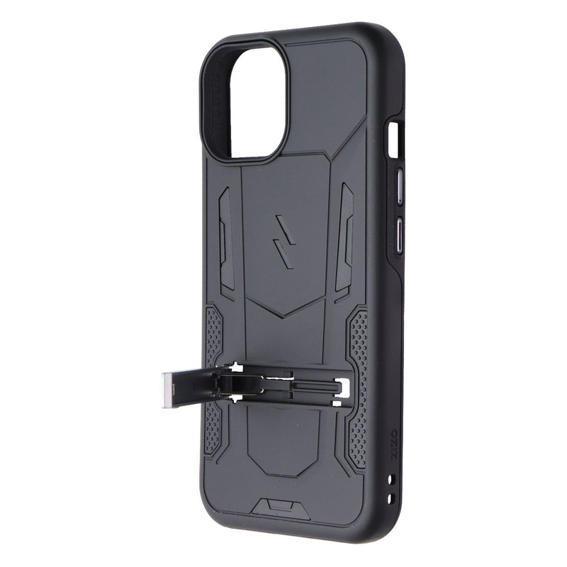 Zizo Transform Series Kickstand Case for Apple iPhone 15 Smartphones - Black