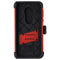 Zizo Bolt Series Case with Glass for Moto G7 Supra/Power - Red/Black