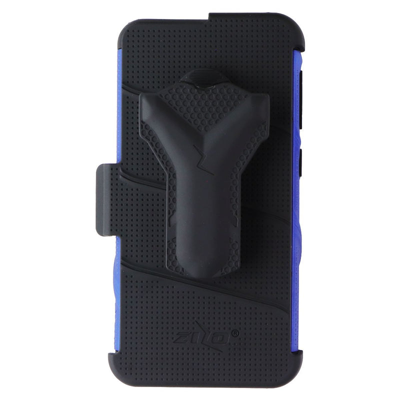 Zizo Bolt Series Case with Holster for Samsung Galaxy A10e - Blue/Black