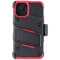 ZIZO Bolt Series Case / Holster / Glass for Apple iPhone 12 Mini - Black/Red
