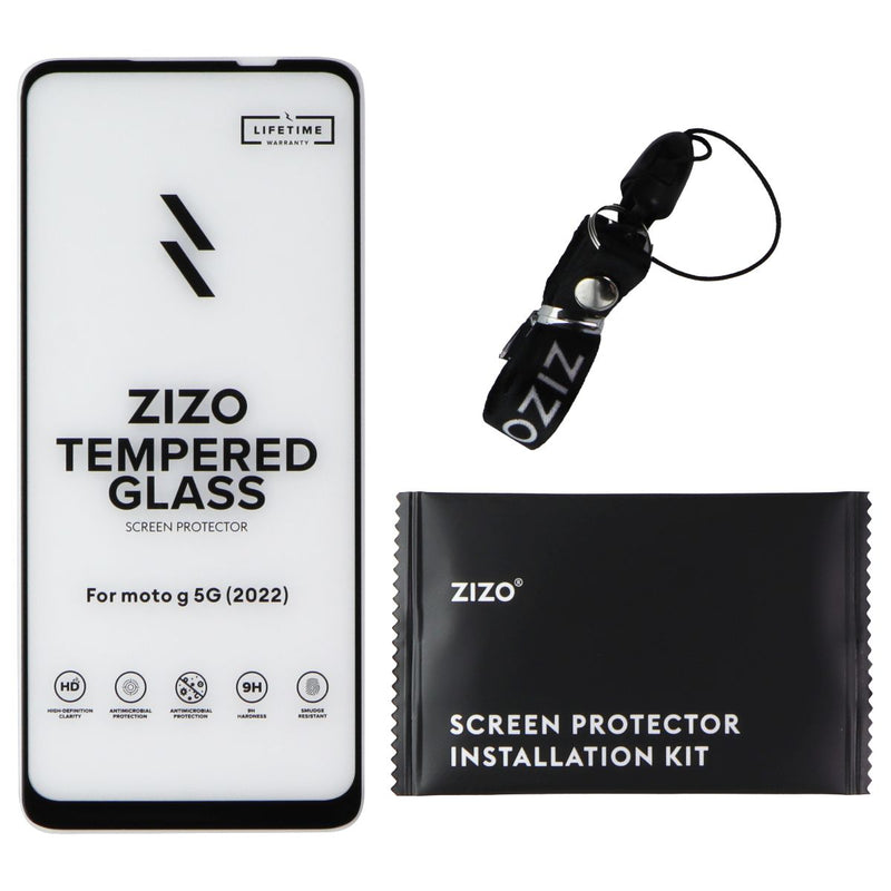ZIZO Bolt Bundle w/Case + Screen Protector + Holster for Moto g (5G) - Red