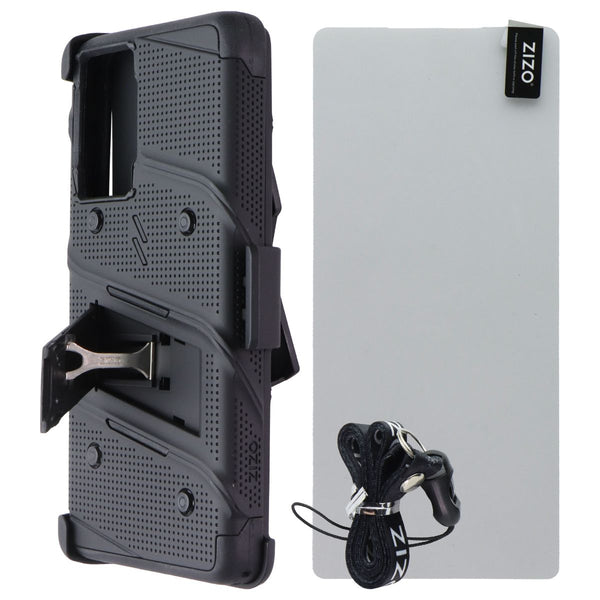 Zizo Bolt Series Bundle Case/Screen for Motorola Moto G Stylus 5G (2024) - Black