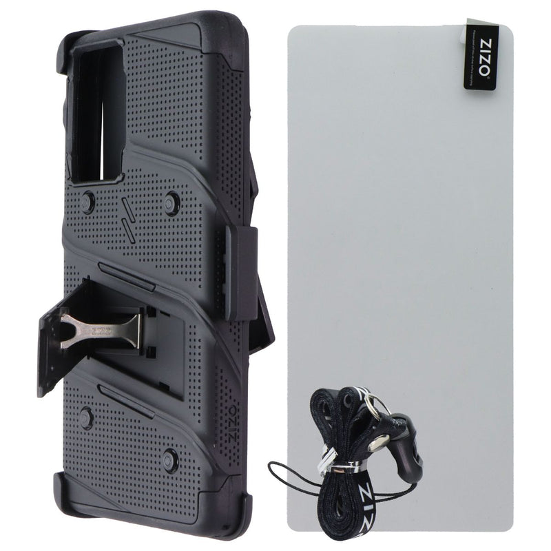 Zizo Bolt Series Bundle Case/Screen for Motorola Moto G Stylus 5G (2024) - Black
