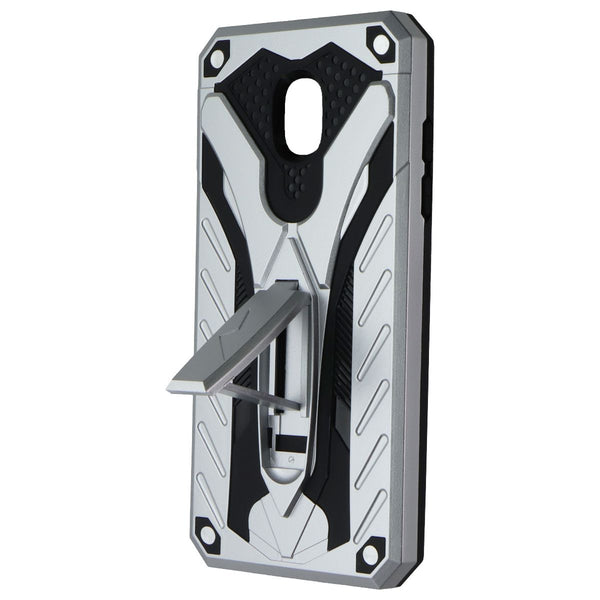 Zizo Static Series Case for Samsung Galaxy Prime 3 / J3 2018 - Silver / Black